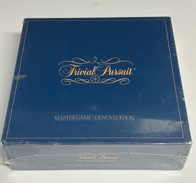 Trivial Pursuit Master Game Genus Edition 1981 Board Game Complete Family Trivia