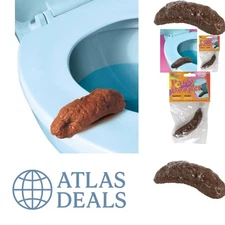 Hilarious Loftus Gross Fake Poop Toy - Realistic 4 Inch Prank Masterpiece
