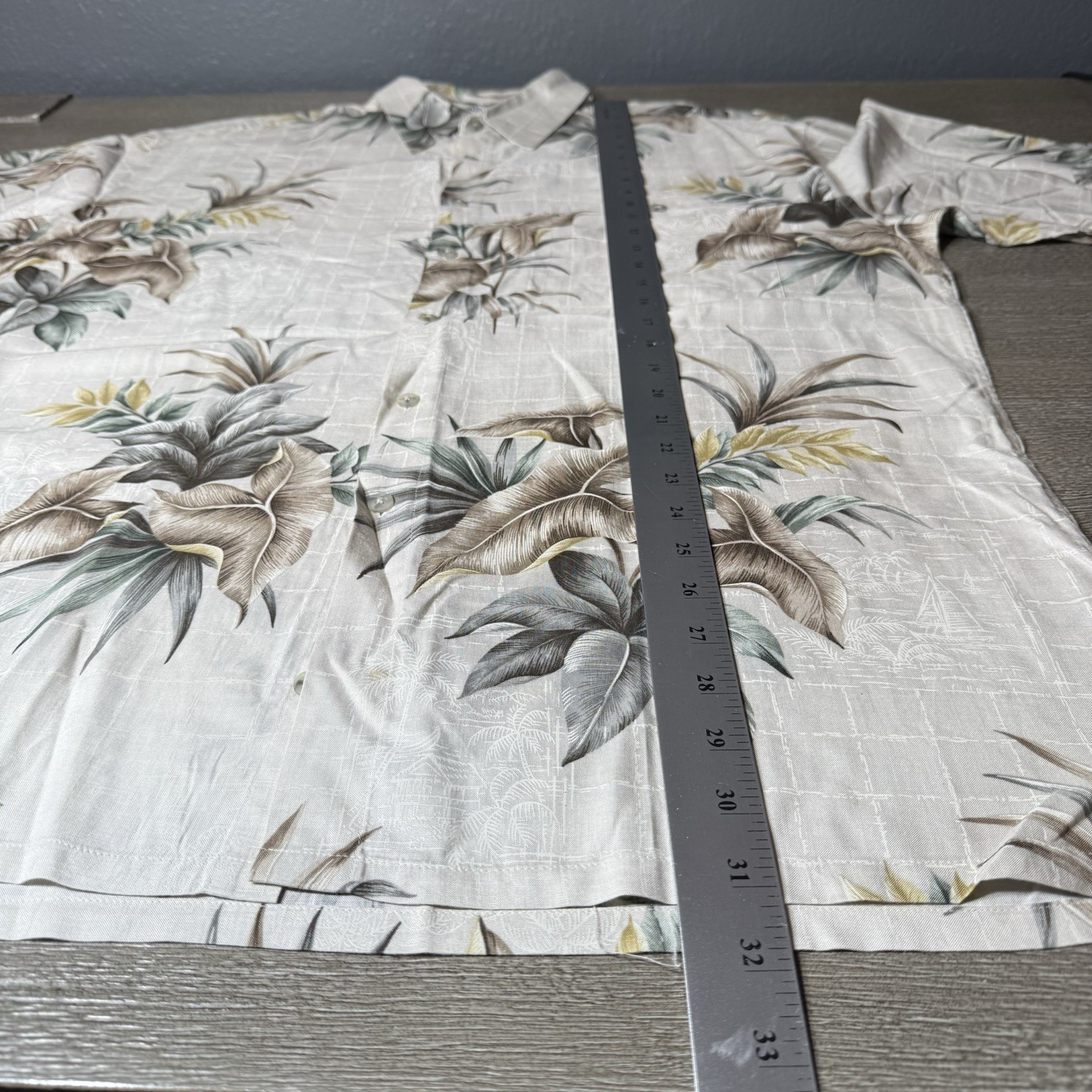 Windham Pointe Mens Large Button Up Hawaiian Shir… - image 7