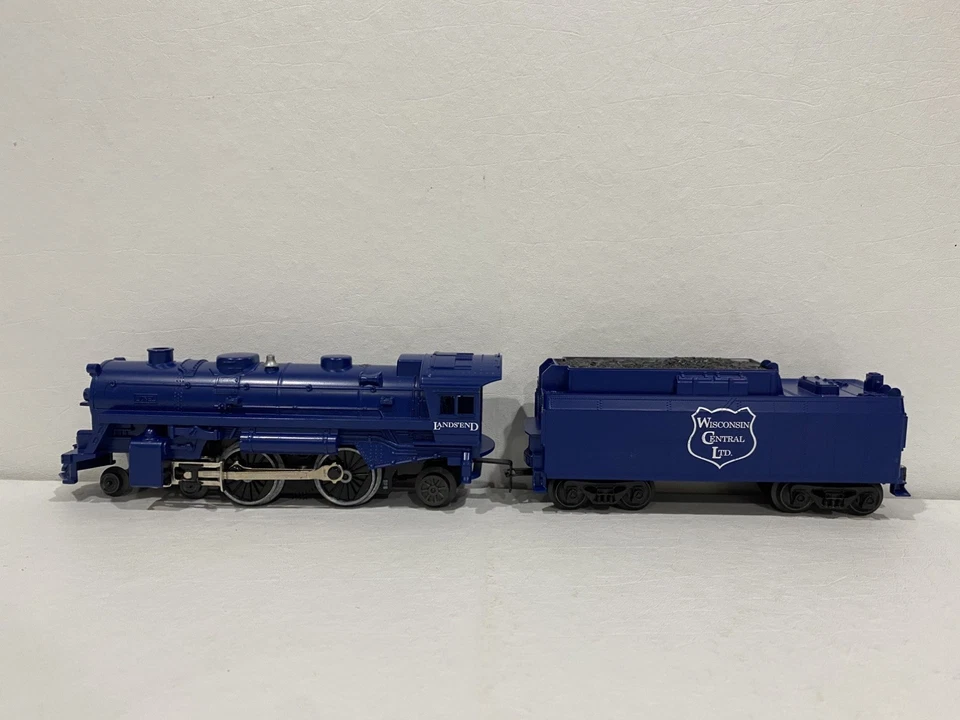 Juego de Navidad Lionel 6-30031 Lands End Flyer Wisconsin Central EX/caja PROBADO Foto 2 de 4
