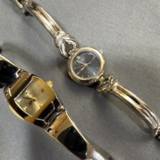 RELIC Nine West Women's Wristwatches New Batteries Lot of 2    (E12)