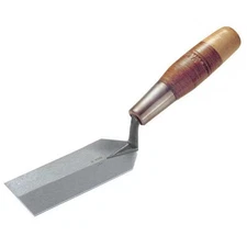 Kraft Tool Brick Trowel,Margin,2 x 5 in,Steel RO58-5L Kraft Tool RO58-5L