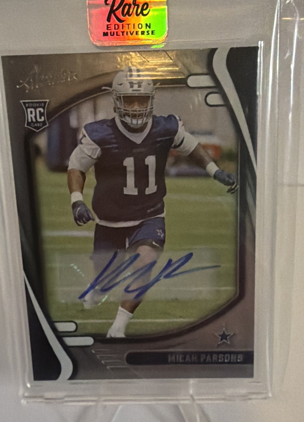 Micah Parsons Panini Absolute #158 Autograph