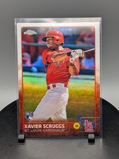 2015 Topps Chrome - Xavier Scruggs #166 Refractor (RC)