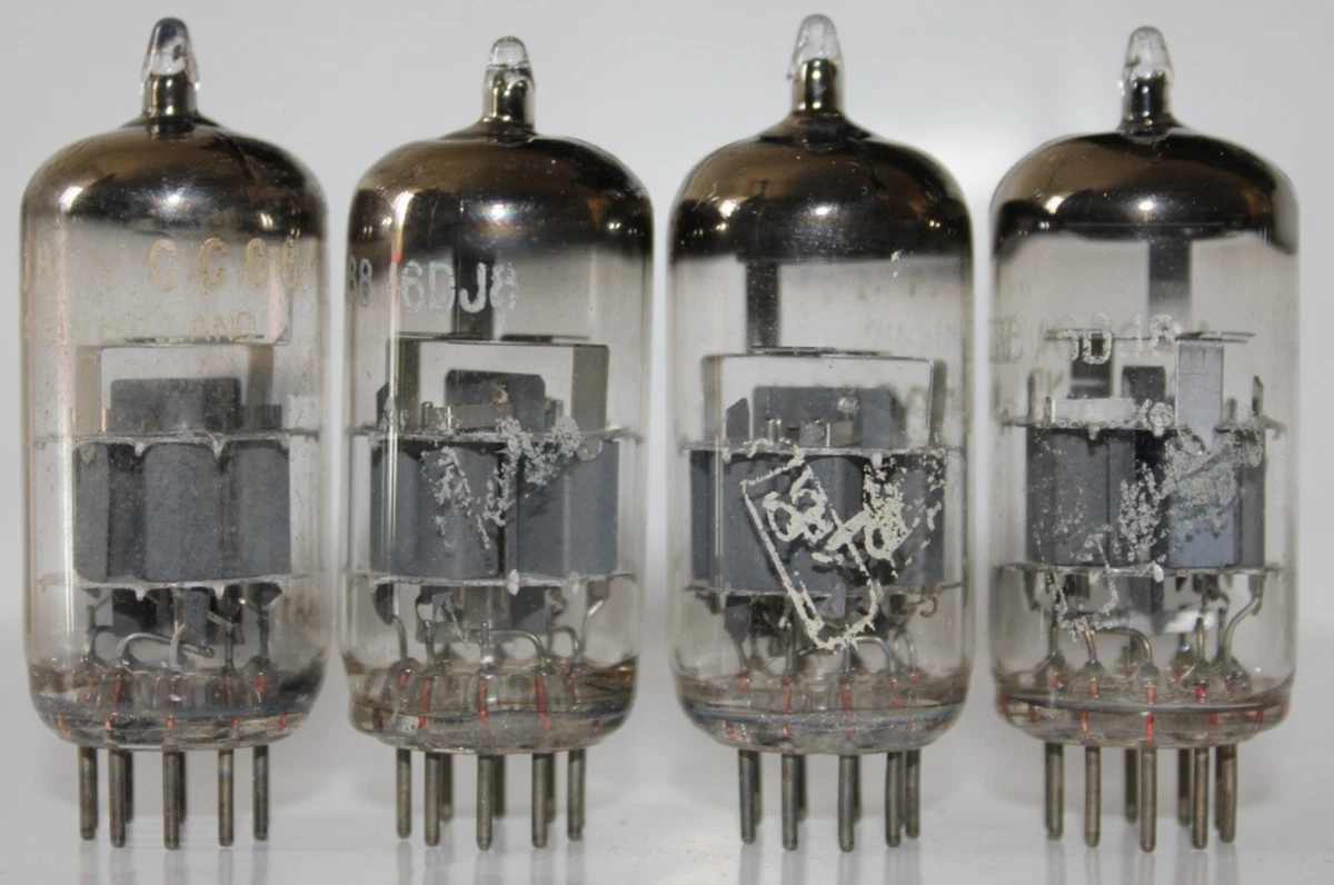 Amperex 6DJ8/ECC88 + 6922EH 真空管 4本セット Amperex 6dj8 Ecc88 for sale | eBay