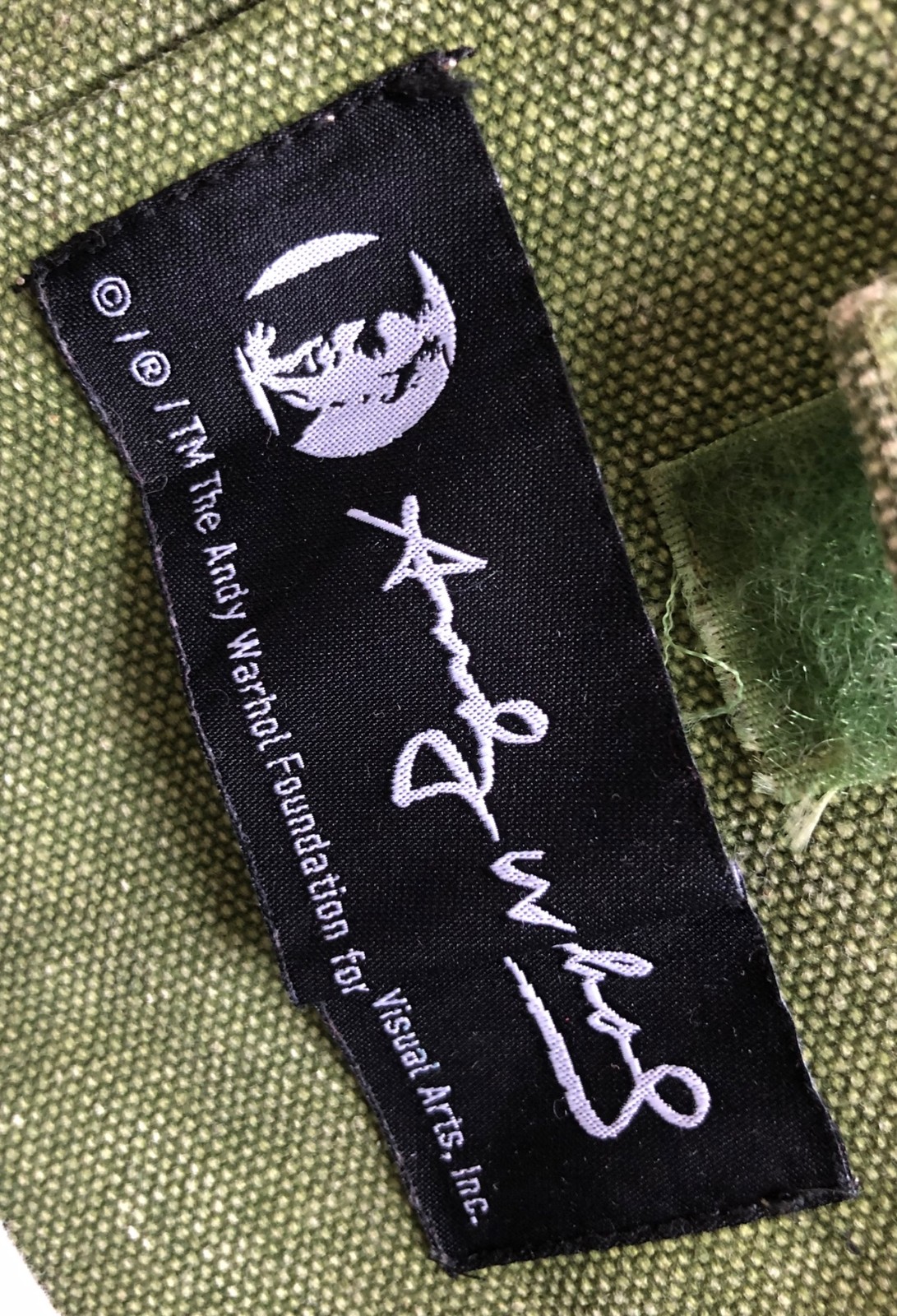 LOOP ANDY WARHOL FOUNDATION VISUAL ARTS CANVAS CL… - image 9