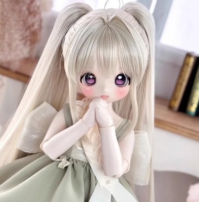 1/4 BJD Doll puyoodoll kumako egg Normal Color L12-Free Face Make