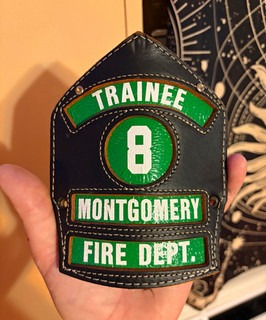 Montgomery Fire Dept Trainee 8 Collectible Patch Firefighting & Rescue