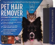 FurViking Pet Hair Remover Ultimate Hair Removal Tool Cat Dog Carpet Scraper