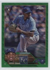 2023 Topps Chrome Update Green Wave Refractor /99 Jose Cuas #USC45 16tx