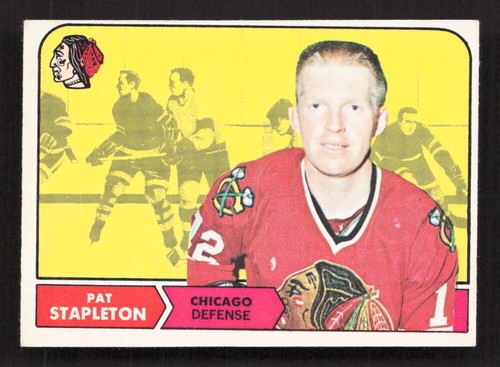 Pat Stapleton #15 1968 O-Pee-Chee card