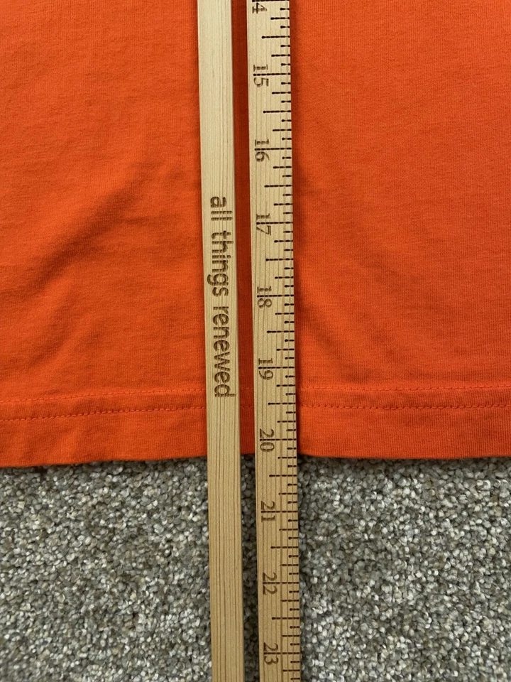 Psycho Bunny Shirt Youth Medium 10-12 Orange Crewneck Long Sleeve Graphic Tee - Image 4 of 4