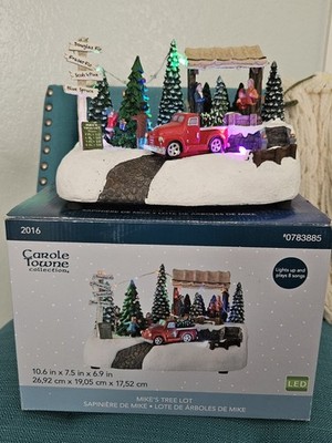 Carole Towne Collection ''Mike's Tree Lot'' Christmas Village Tree Lights 