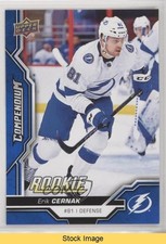 2018-19 Upper Deck Compendium Rookies Blue Erik Cernak #871 READ 1rs