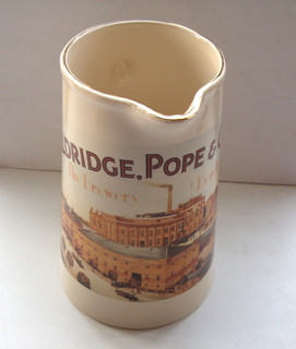 eldridge pope the brewery advertising water jug pictorial no makers mark