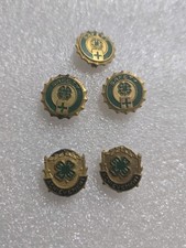 Vintage 4-H Achievement Safety Pins Lot of 5 