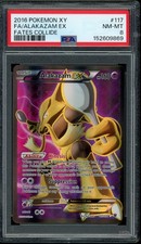 Pokemon PSA 8 Alakazam EX 117/124 X&Y Fates Collide Full Art Near Mint Card on eBay