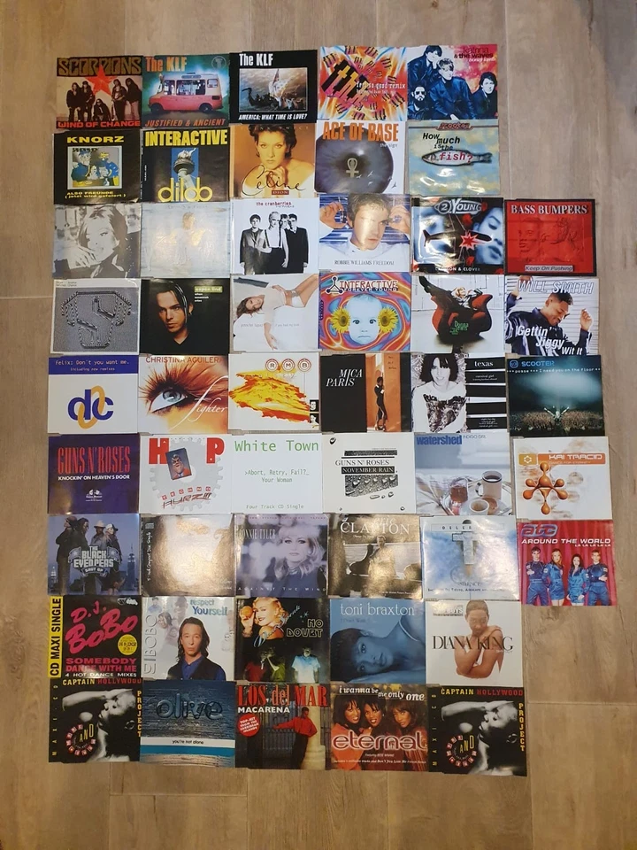 1000 Maxi CD Cover Sammlung (keine CD's) siehe Bilder - Bild 2 von 4