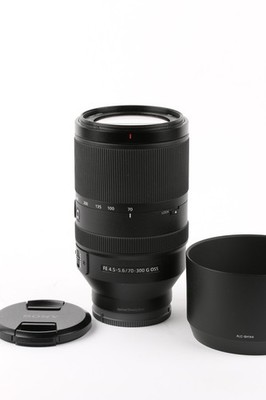 USED Sony 70-300mm F/4.5-5.6 FE G OSS - Great Condition w/hood and caps #7643H