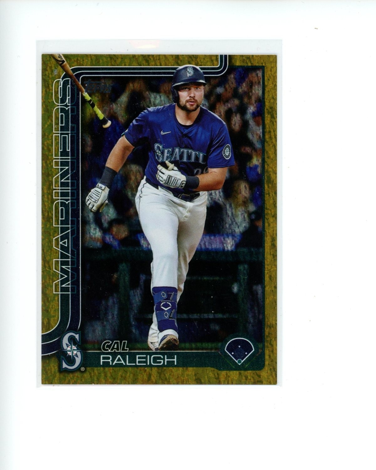 Cal Raleigh 2025 Topps #603 Gold Holo Foil /50 Price Guide 