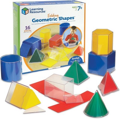 Folding Geometric Shapes Set - Classroom Must Haves, Teacher Supplies, Geomet...