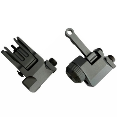 1 pair For KAC300 Folding Sight Front & Rear Sight Mechanical Direct Mount Up