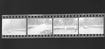 Olympia 1936 Berlin original 4er Negativstreifen Kodak Privatfotos - Bild 1 von 4
