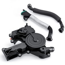 PCV Valve Engine Crankcase Vent Valve Oil Separator with Breather Hose Kit Co...