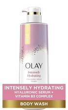 OLAY Intensely Hydrating Body Wash, Hyaluronic Serum, 20 fl oz