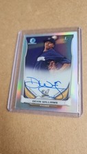 DEVIN WILLIAMS 2014 BOWMAN CHROME PROSPECT REFRACTOR #BCAP-DWI #404/500 AUTO $80