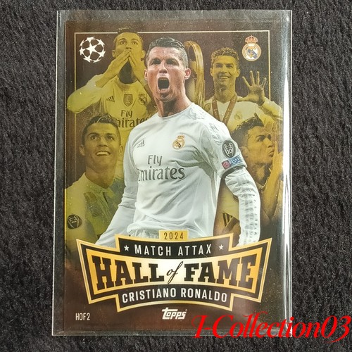 Topps Match Attax 2024 Cristiano Ronaldo Hall Of Fame HOF‑2 Real Madrid