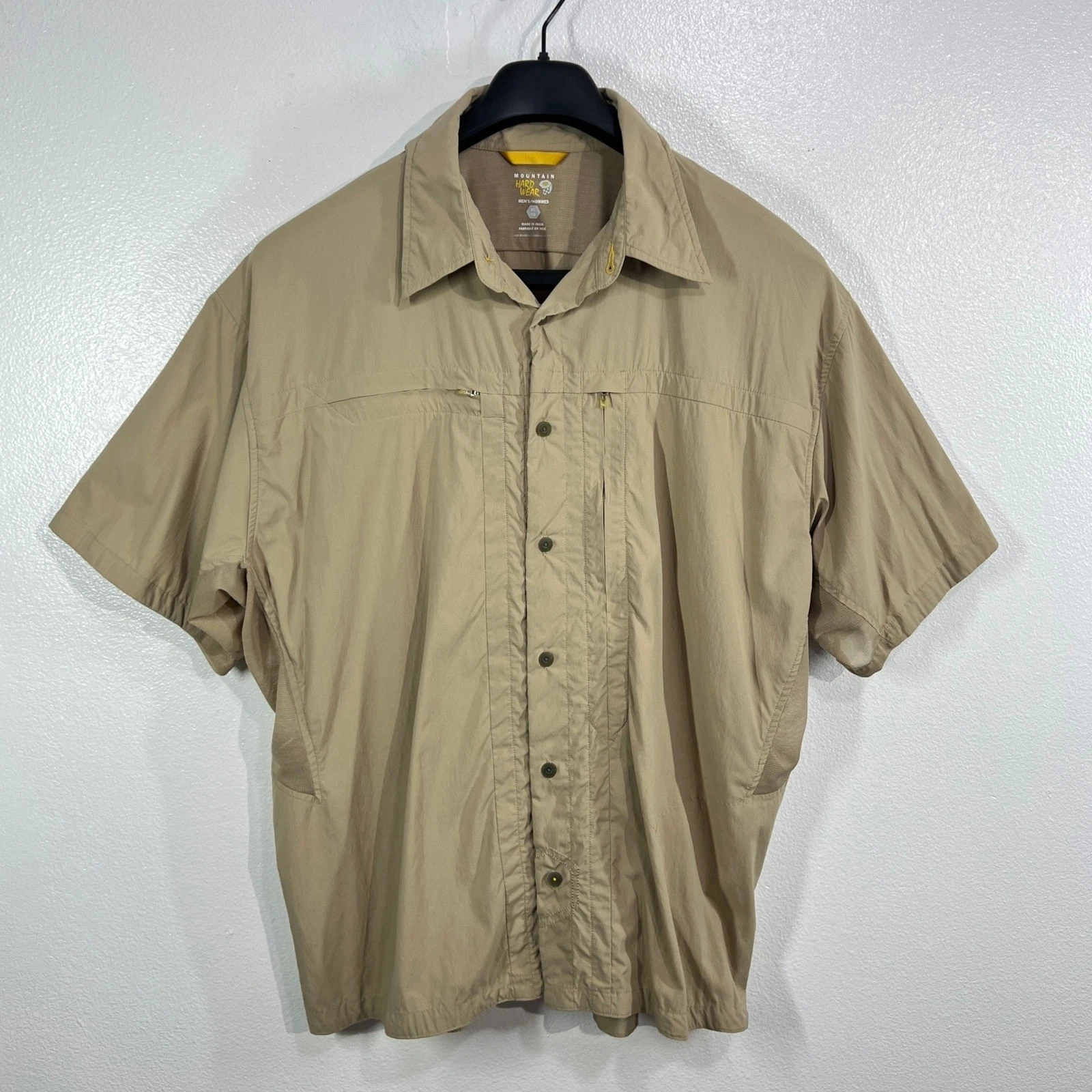 Mountain Hardwear MediVented Short Sleeve Fishing/Hiking Shirt Stretch XL Tan
Opens in a new window