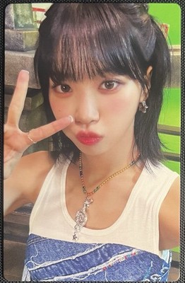 LE SSERAFIM Chaewon UNFORGIVEN 1st Studio Album Japan Solo Photocard K-pop 2023