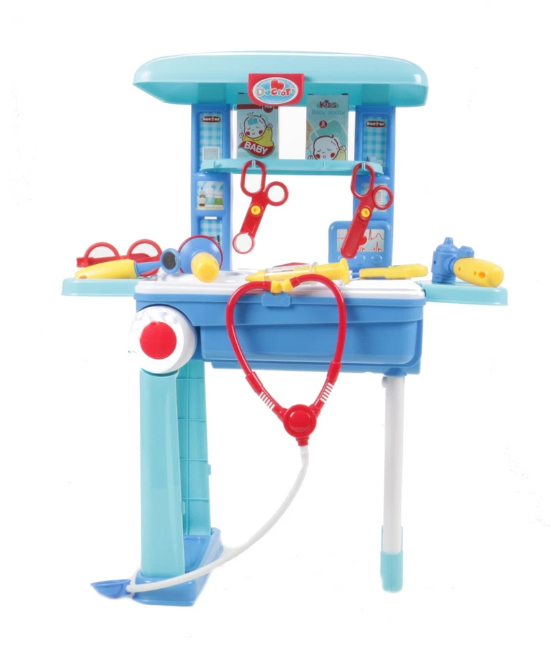 Kinder Spielzeug Arztkoffer 22 Teile Doktor Arzttasche Doktorkoffer Rollenspiel - Bild 2 von 4