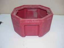 RED Pro-Tech-A-Gear Style 9" Ford Plastic Storage Tote NO LID  IMCA UMP WISSOTA