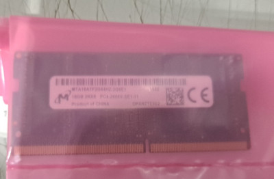 Micron 16GB DDR4 SODIMM PC4-2666V - MTA16ATF2G64HZ-2G6E1