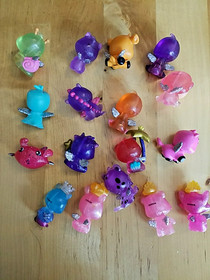 Mixed Lot of 17 Hatchimals Mini Figures Collectible Colleggtibles Mattel Toys