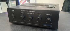 Pyle PCM30A 30W PA Amplifier Black, 2-Channel, Bass Treble, Music On Hold