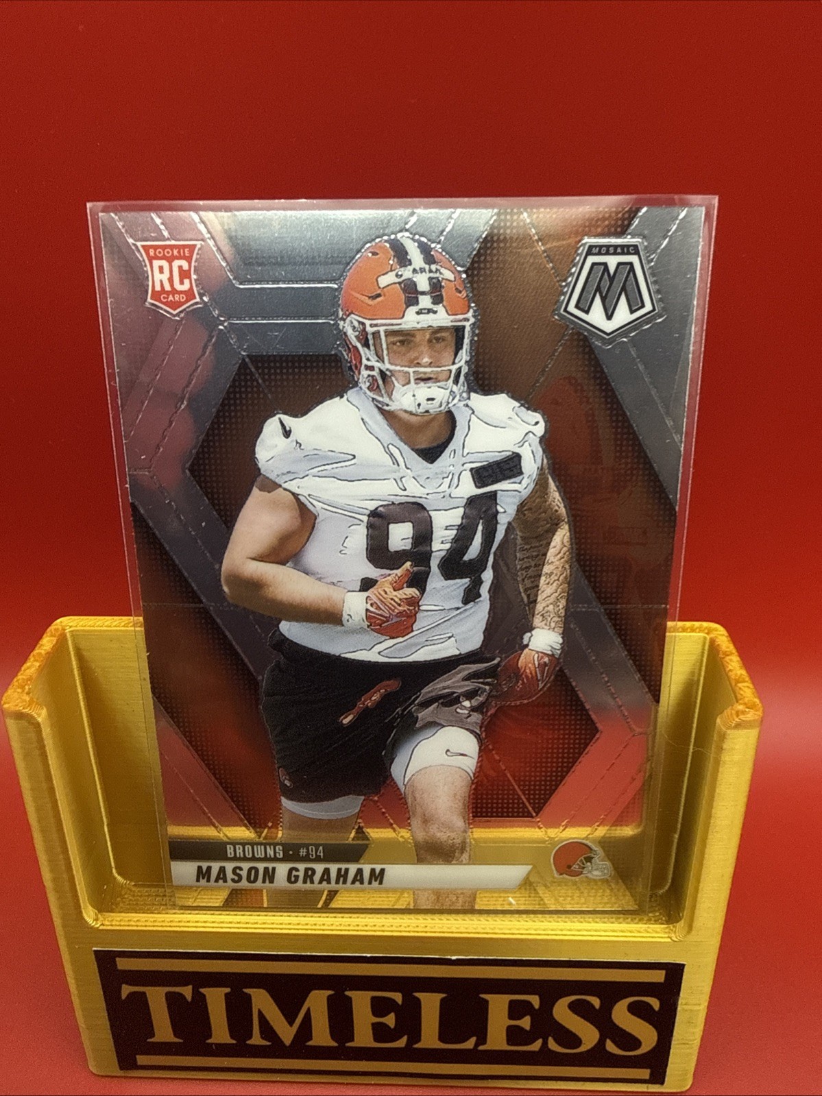 2025 Panini Mosaic Football Mason Graham #311 RC Browns