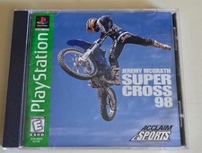 Jeremy McGrath Super Cross 98 Greatest Hits Sony PlayStation 1