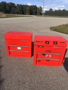 Snap-on Tools Kids’ Large Plastic Tool Box – Lot of 2 (No Tools Included)