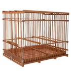  Garden Bird Cage Wide Flight Bamboo Cages Birdcage for Small Parrots