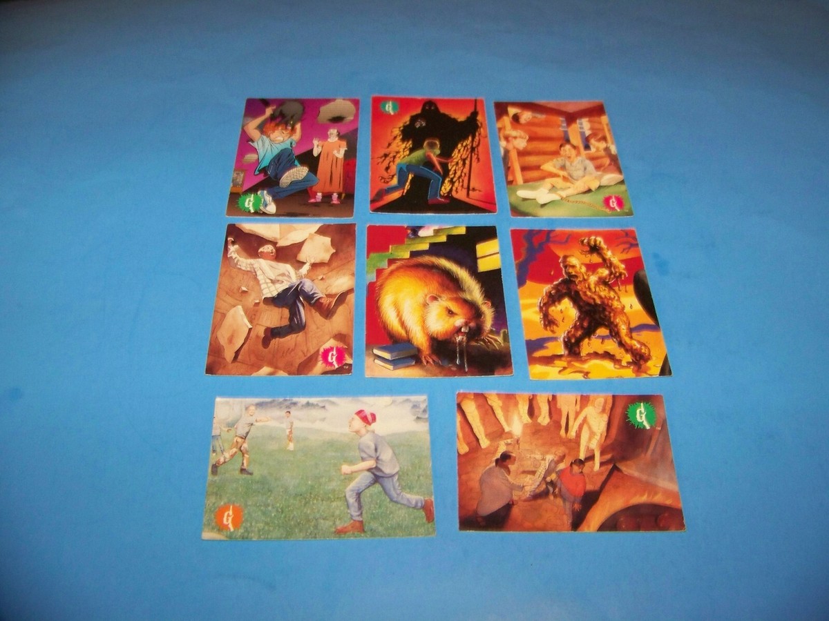 goosebumps holographic cards Lot Of Holographic Cards. Jurassic Park and Goosebumps. Free Shipping! Pre Owned