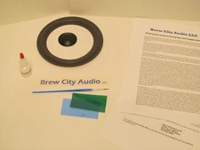 Speaker Foam Surround Repair Kit for Cerwin Vega PM7 midrange