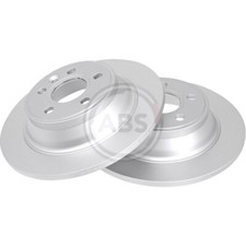 A.B.S. 2x Bremsscheibe hinten 302 Voll für Volvo V70 III BW 135 XC70 II