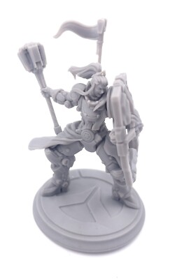 OVERWATCH -BRIGITTE ACTIONFIGUR- GRAU BASE