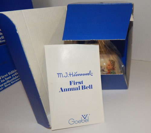1978 MJ Hummel Bell Goebel Porcelain First Edition Annual Bell Collectable Box - Picture 11 of 13