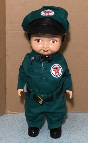 BUDDY LEE TEXACO OIL CO. STATION ATTENDANT DOLL & TIN BOX NEVER DISPLAYED - Picture 2 of 24