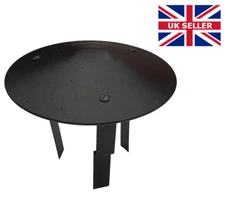 Chimney Rain Hat Cowl Cover Cap Black 9 inch for Canal Narrowboat Boat Stove 