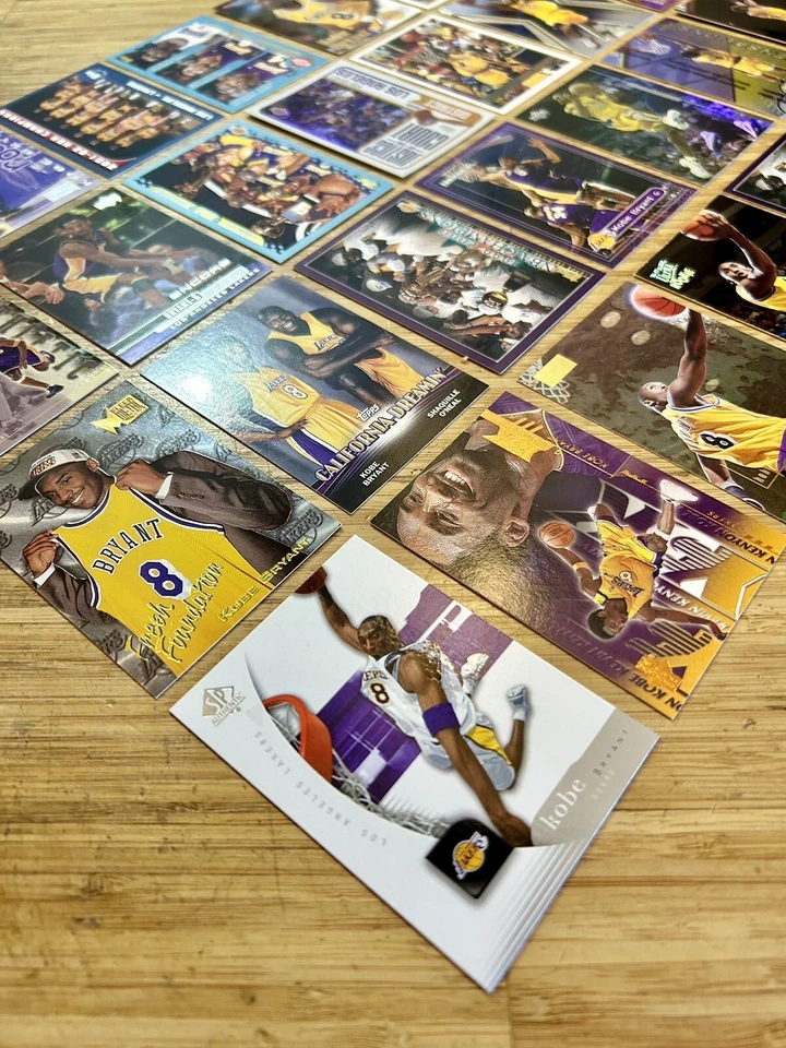 Lote de cartões de basquete Kobe Bryant (novatos e muito mais) - Imagem 4 de 4